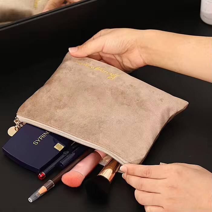 Velvet Cosmetic Bag Organizer