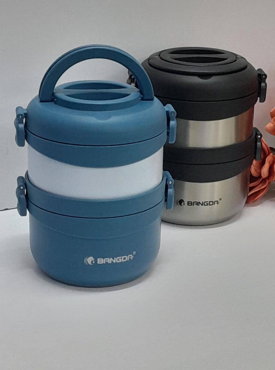 2 in 1 Thermo food flask with insulated bag