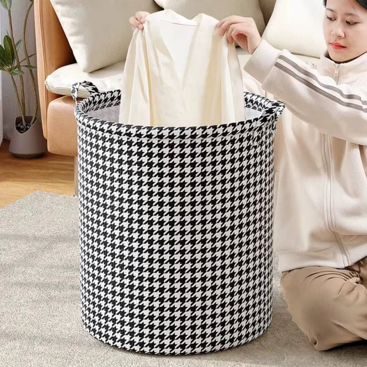 50Litre foldable laundry basket