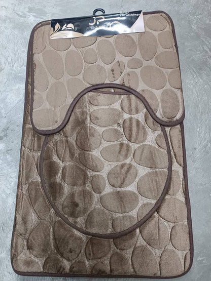 3 pcs toilet mats