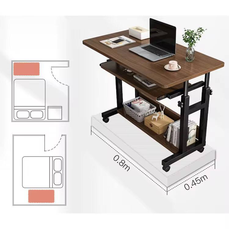 ADJUSTABLE/MOVABLE LAPTOP DESK