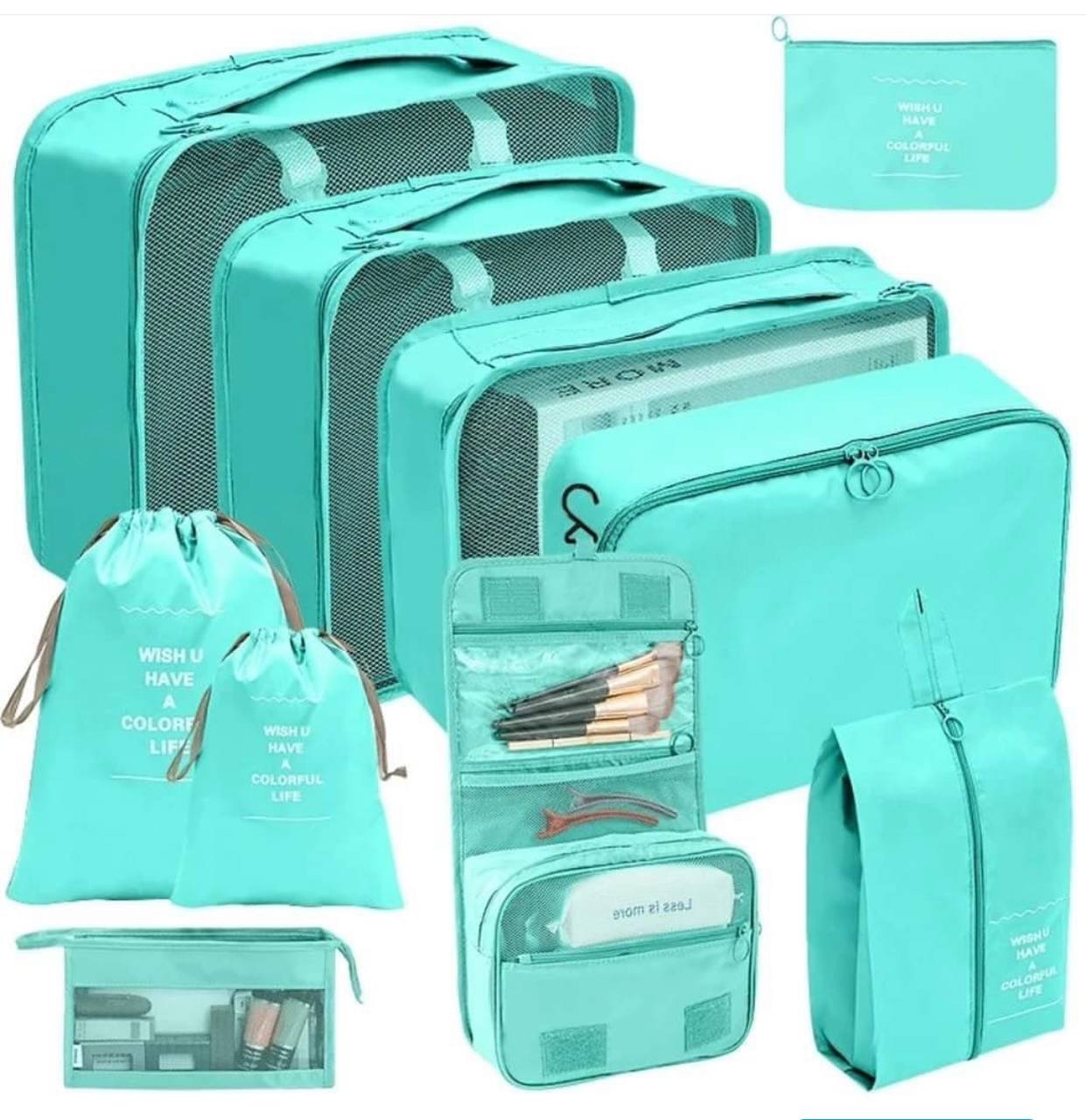 10pcs Luggage Travel Organizers For suitcase&nbsp;