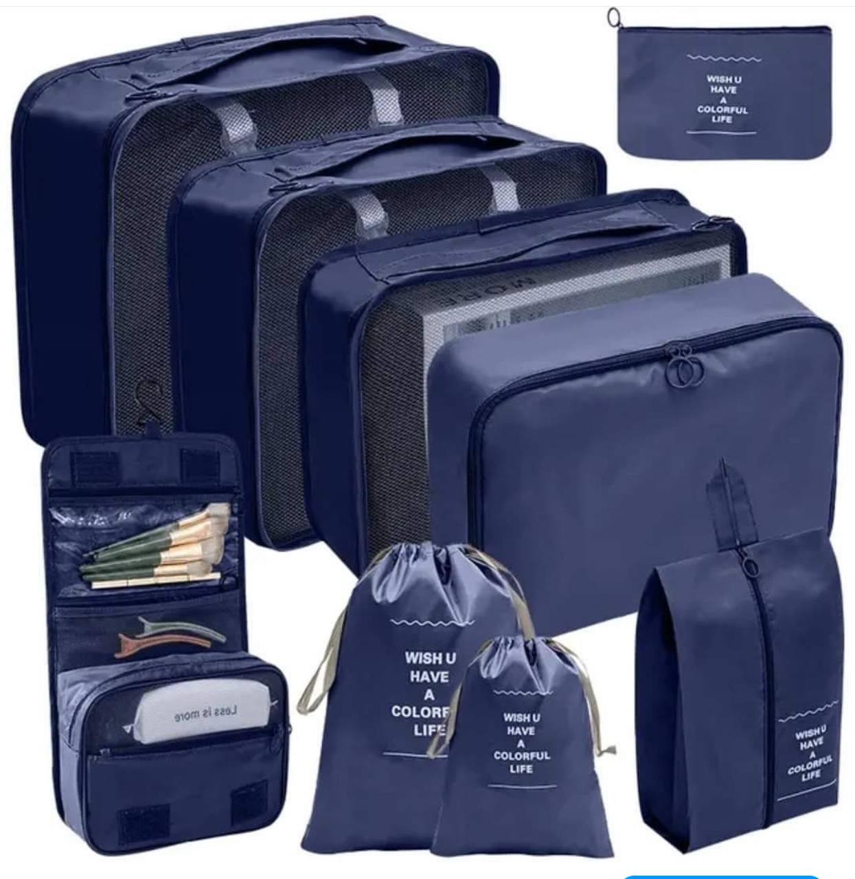 10pcs Luggage Travel Organizers For suitcase&nbsp;