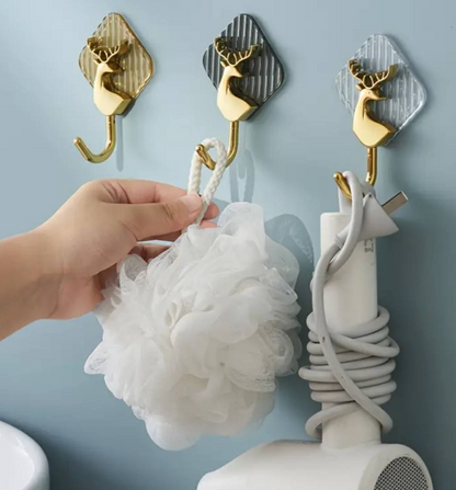 4pc beautiful acrylic strong hooks