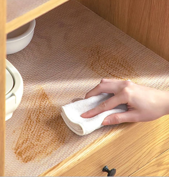 Kitchen clear drawer liners