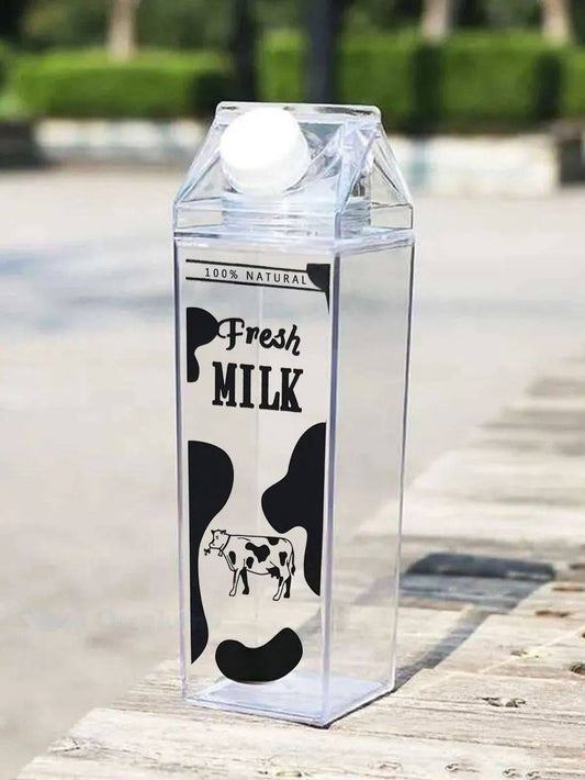 Acrylic Fresh milk bottle