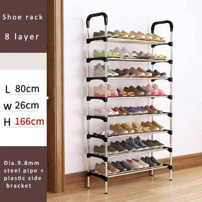 8 layer shoe rack