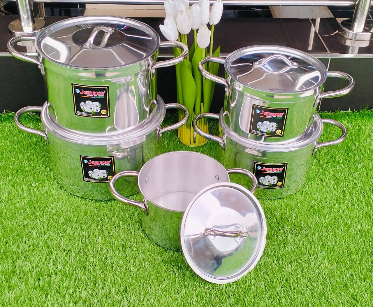 10pcs Alluminium Cookware set