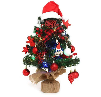 45cm high table top
Potted Christmas Tree with inbuilt lights and decorations