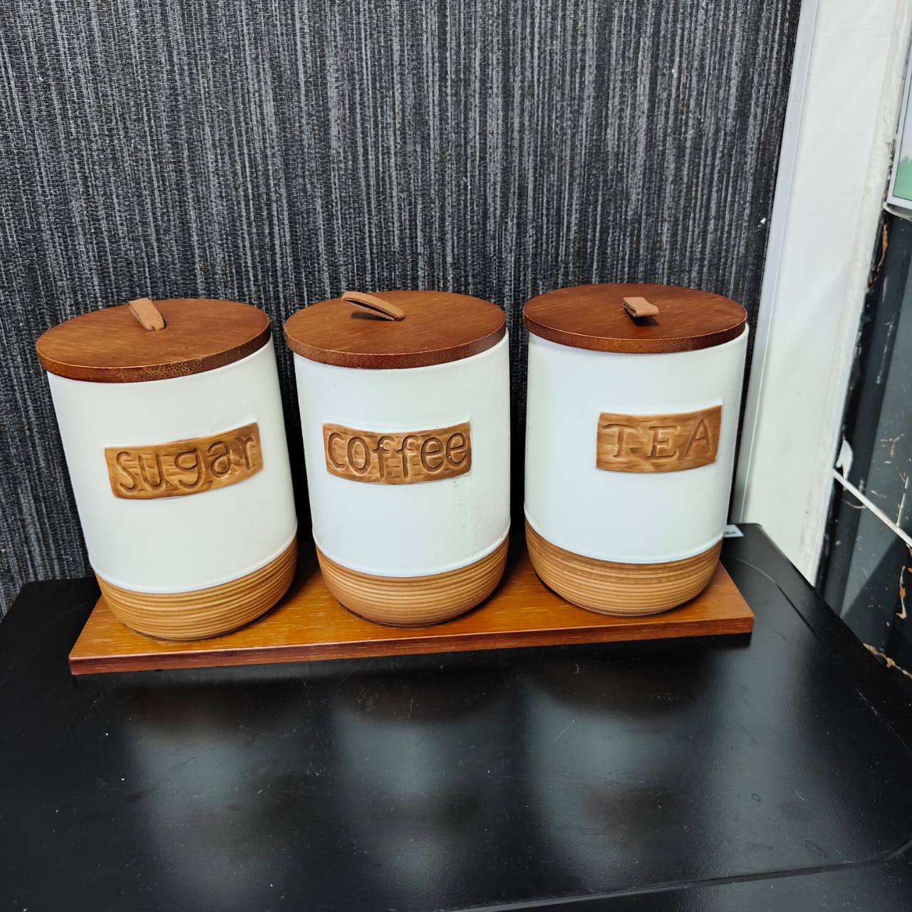 3 pcs set canisters code