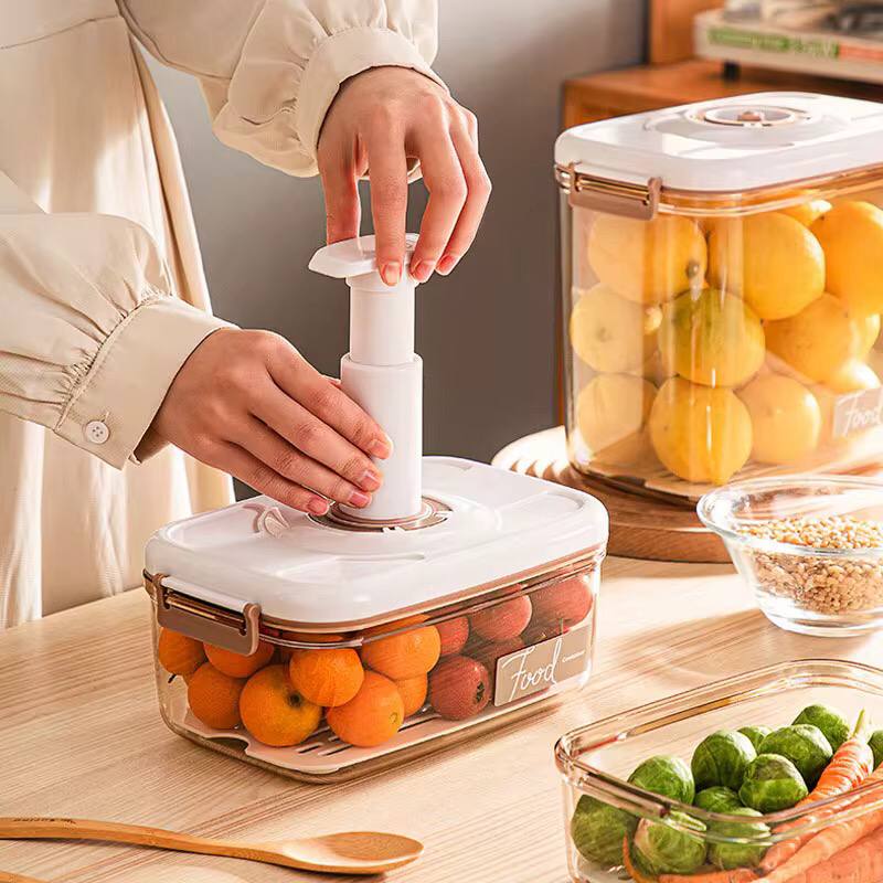2pcs Food Vacuum Storage Containers