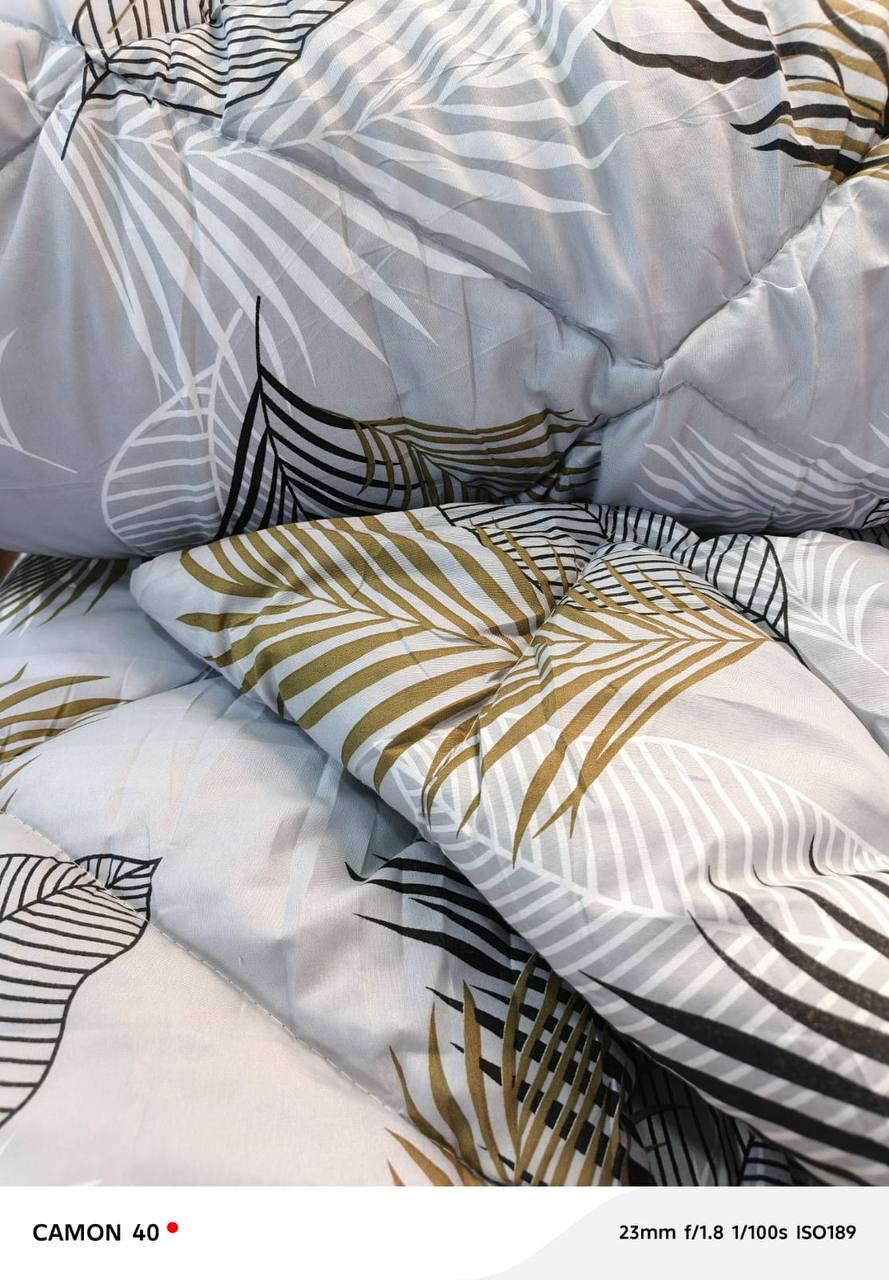 Unbinded duvet 1 bedsheet 2 pillowcases