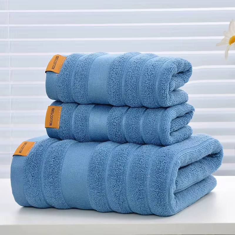 3PCS/SET COTTON BATH TOWEL