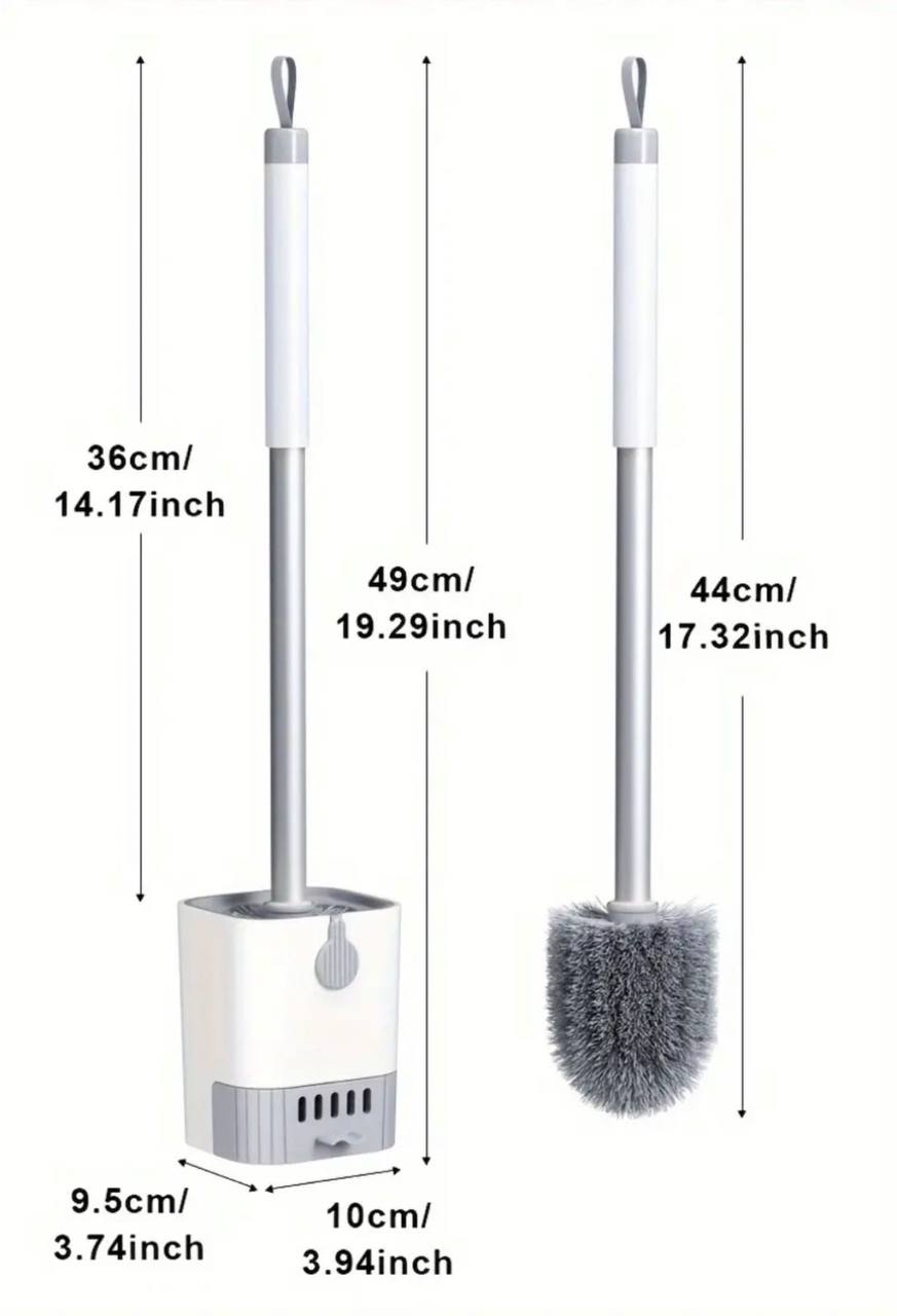 Wall Mounted Long Handle Toilet Cleaning Brush