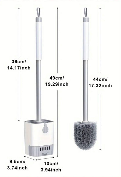 Wall Mounted Long Handle Toilet Cleaning Brush