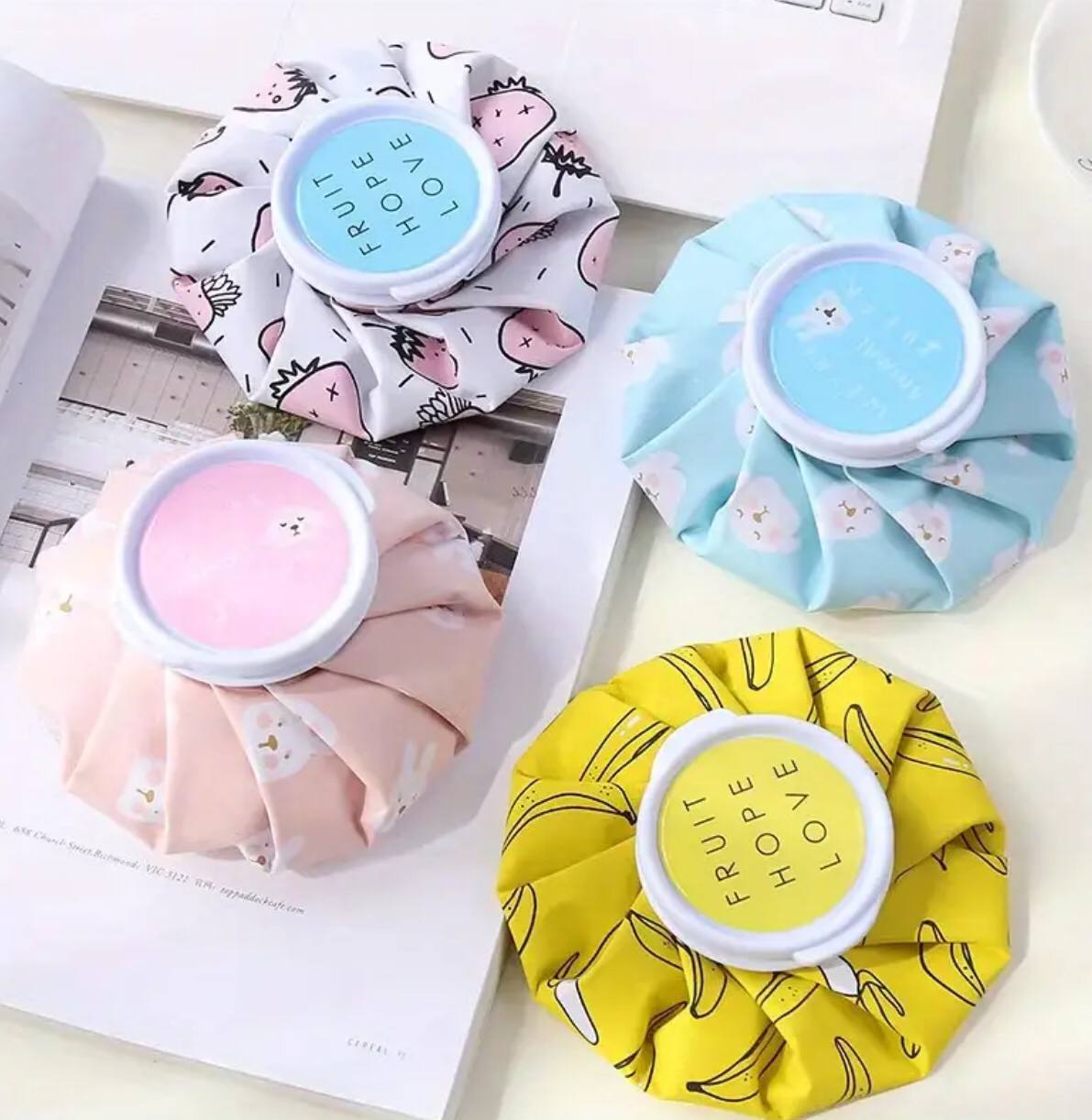 1pc Cartoon Hot Water Bottle Bag