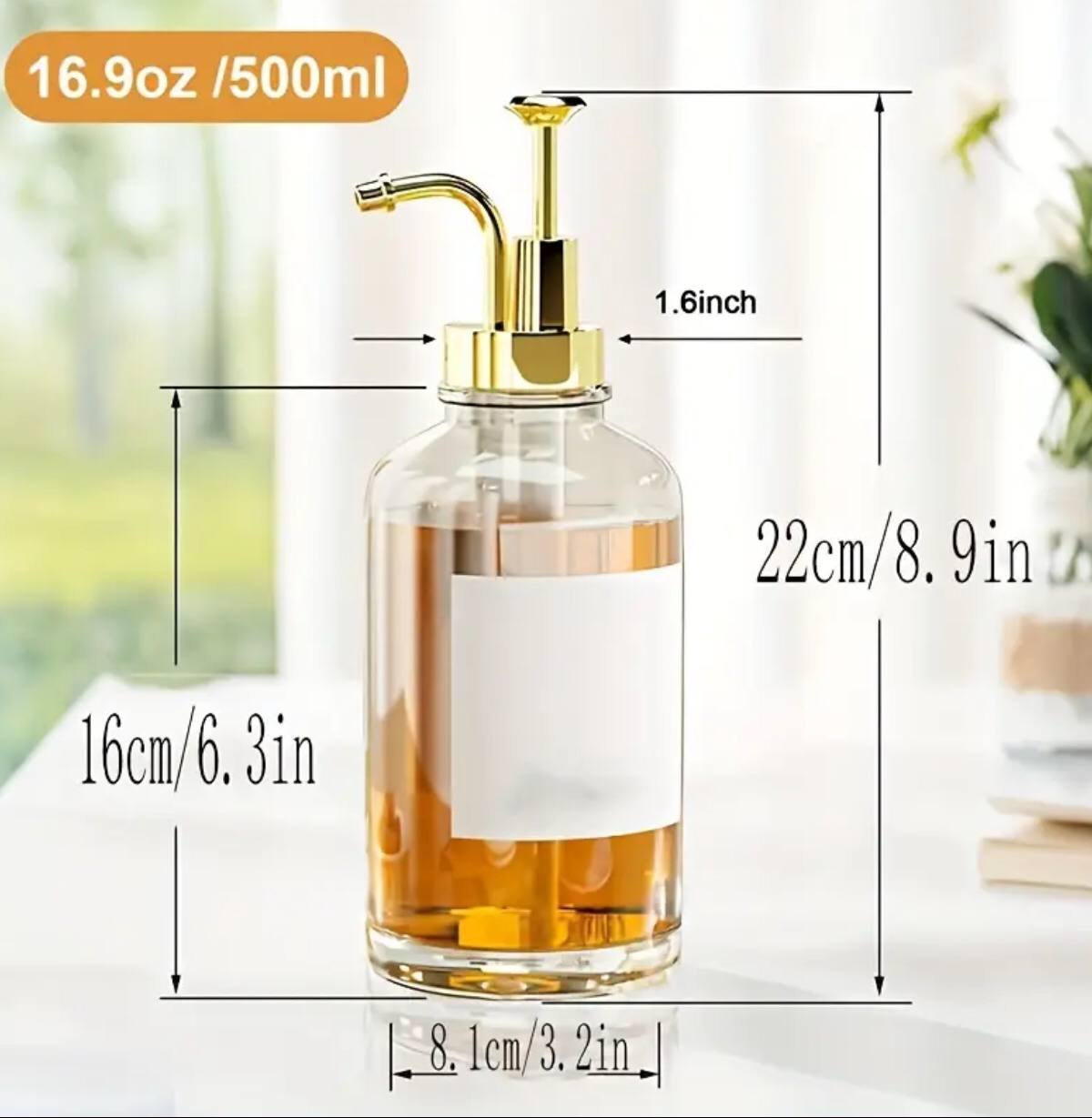 2 pc set coffee syrup dispenser