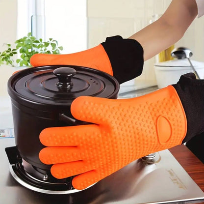 2pc Silicon gloves
