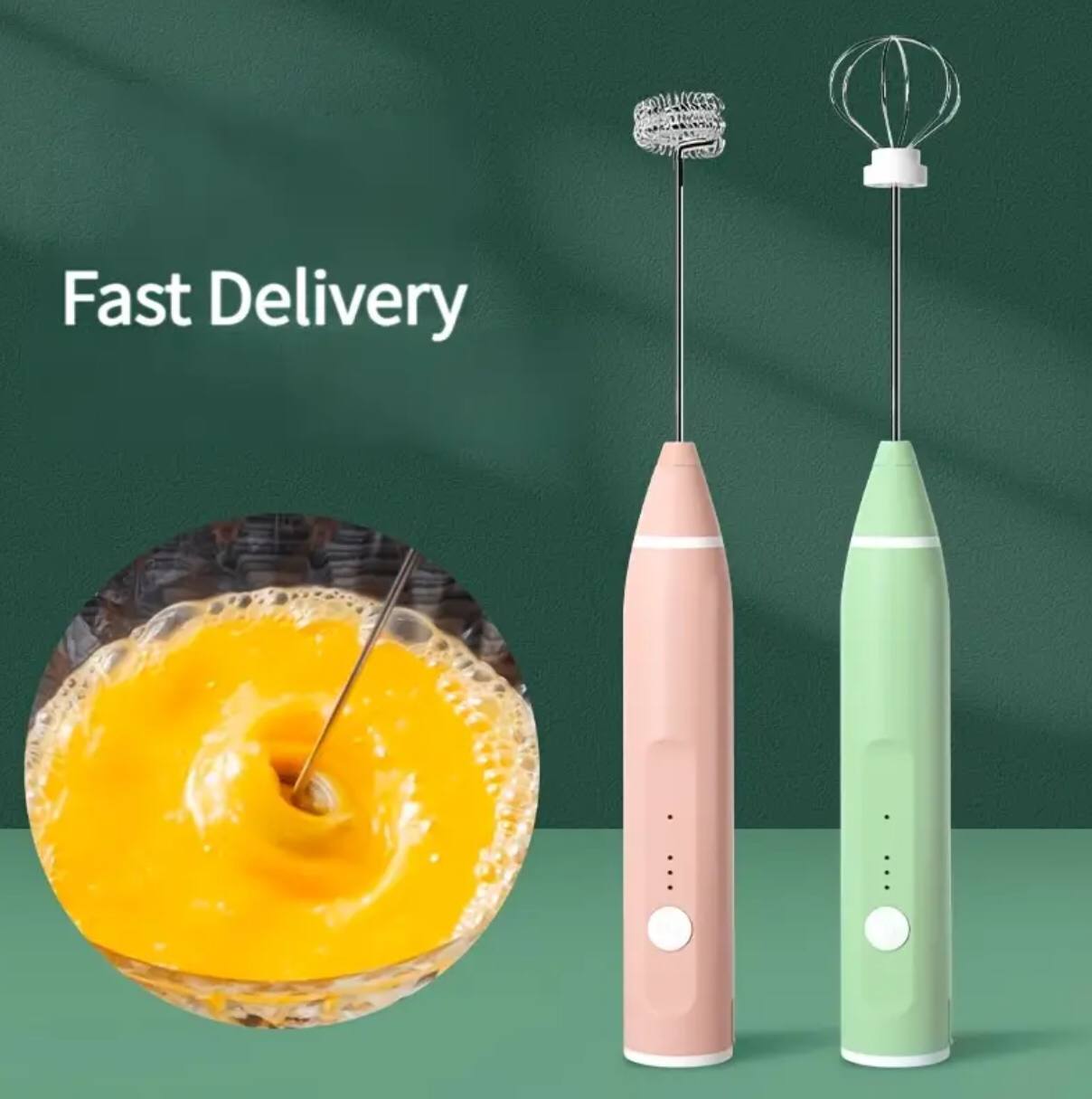 2 in1 Electric Milk Frother