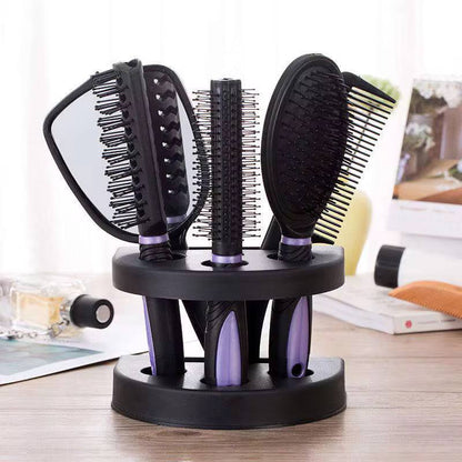 6in1 hair combs set and stand