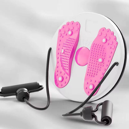 Yoga twisting disc plate