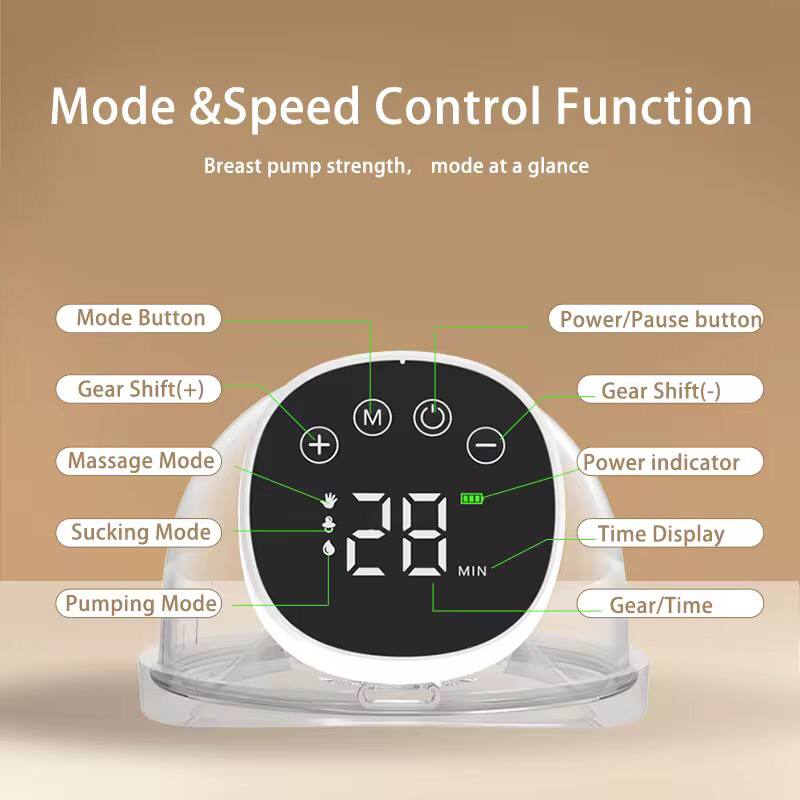 2/1pcs Electric Breast Pumps