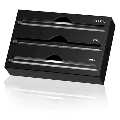 2in1 Bamboo wrap dispenser with cutter