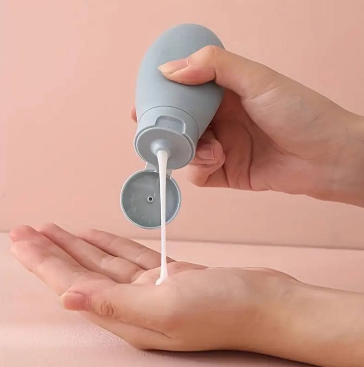 3pcs Nordic Style  portable Bottles for Shampoo, Shower Gel or Squeeze Lotion Combo Kit