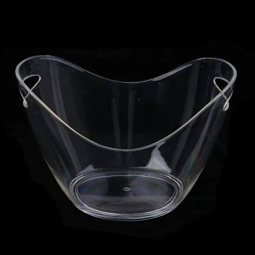 3.5ltr transparent acrylic wine bucket