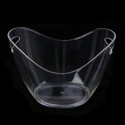 3.5ltr transparent acrylic wine bucket