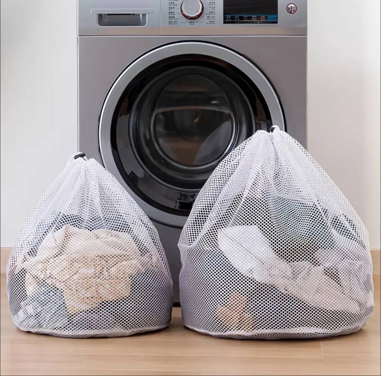 3 Piece Set Washing Reuse Laundry Net Bag Bags Storage Mesh Laundry Bags
