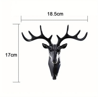 wall hanging hook vintage deer