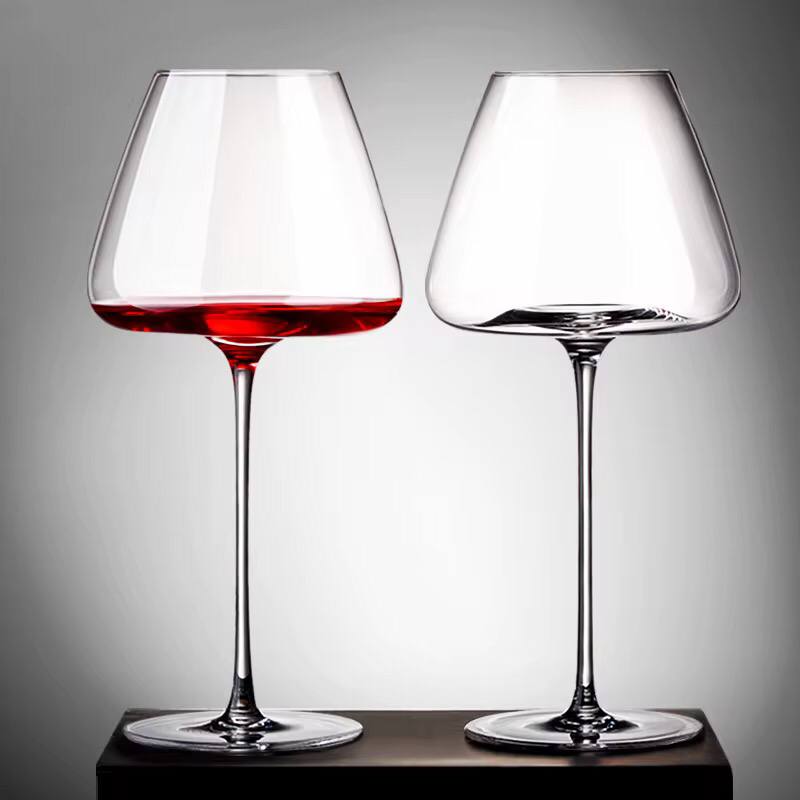 2pc Large Capacity  Crystal Wine Glass