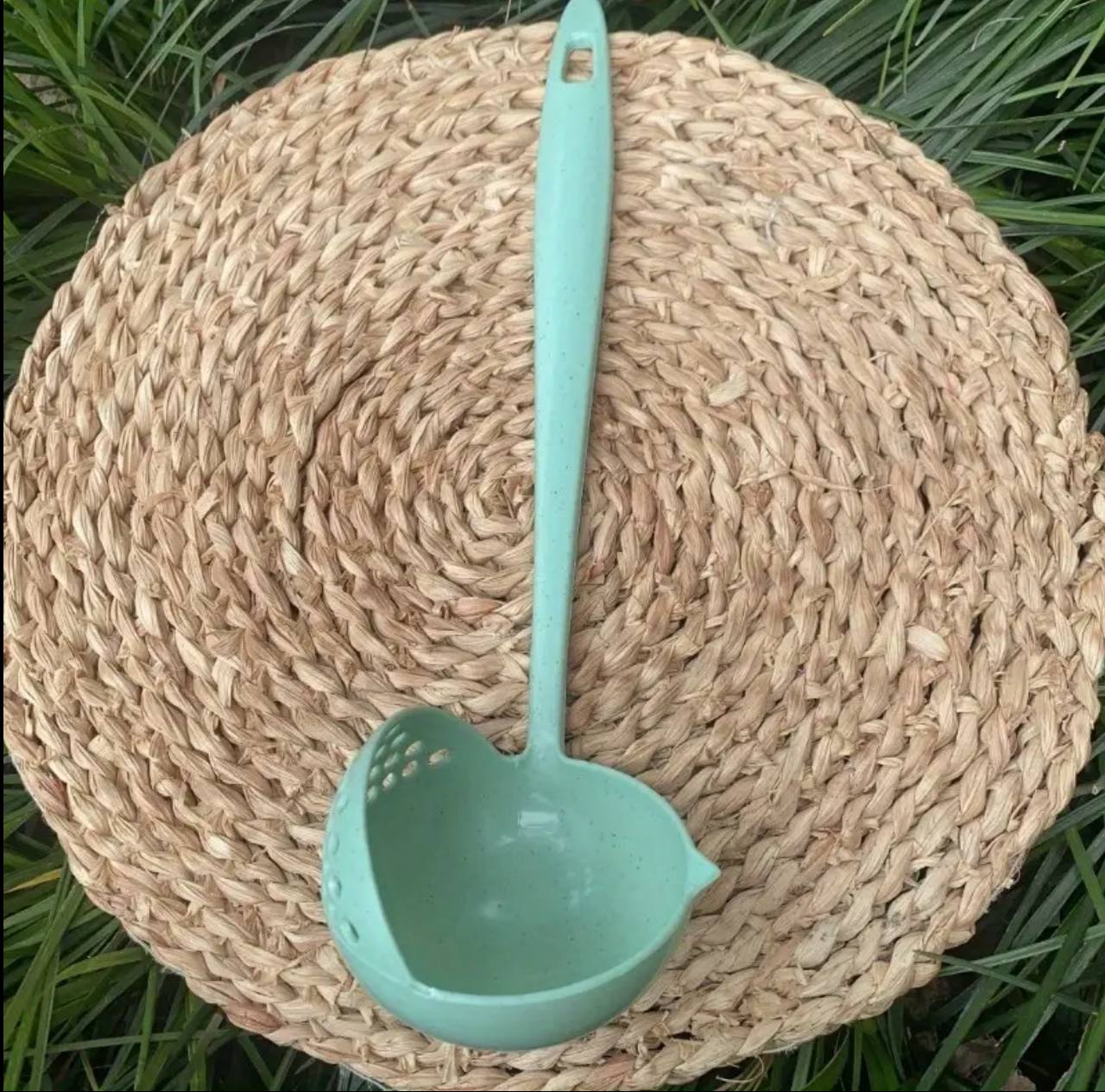 2 sided soup serving spoon