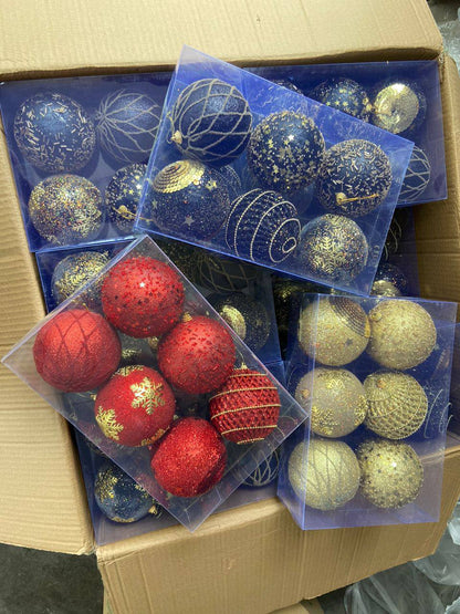 6pc Big size luxe  decor balls