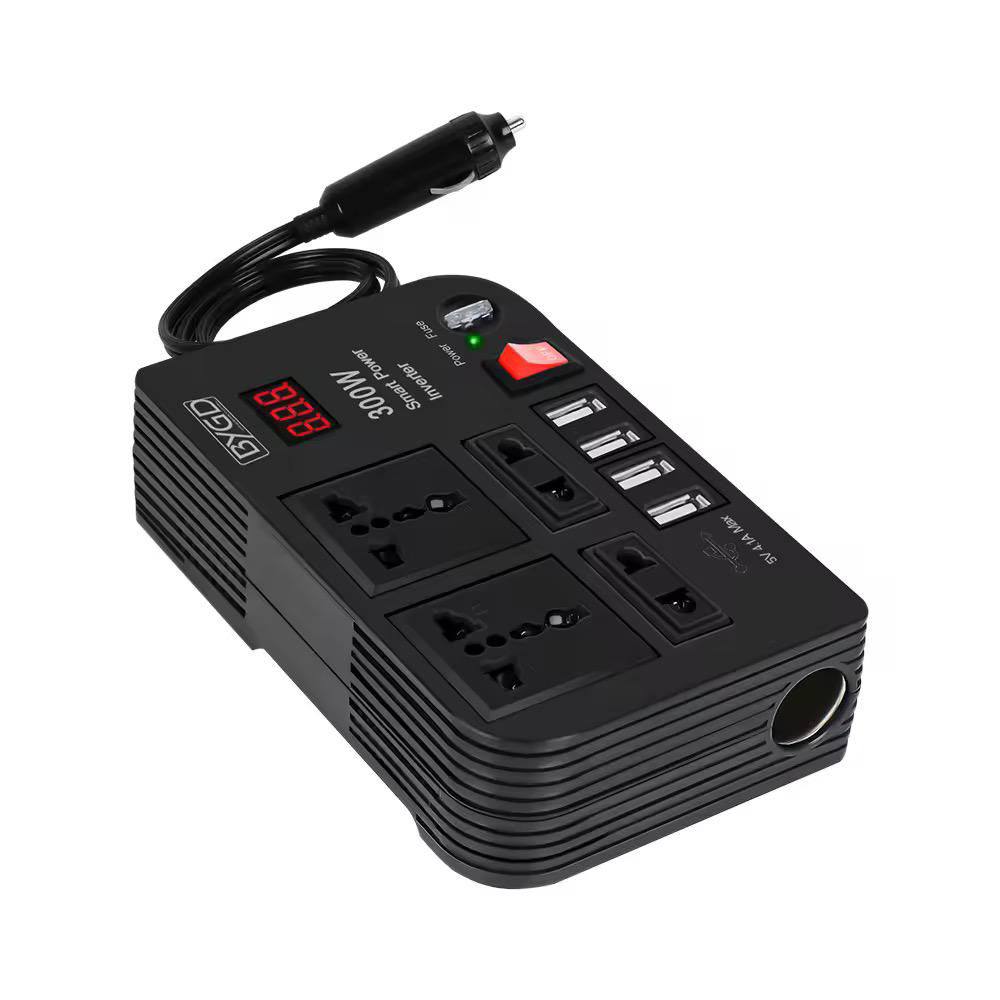 300W Car Inverter 12V 220V Modified Automobiles Inversor Converter
