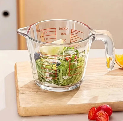 1000ml Glass Measuring Cup With Scale And Handle
