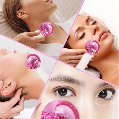 2pcs Ice Globes for Facials Massage