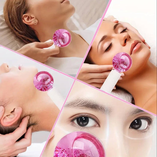 2pcs Ice Globes for Facials Massage