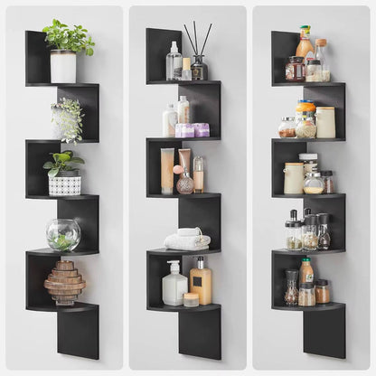 5-tier corner shelf