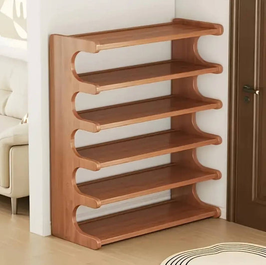 6 Layer Bamboo shoe rack