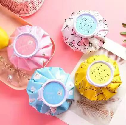 1pc Cartoon Hot Water Bottle Bag Dual Use Summer Ice Bag Reusable Knee Head Leg Relief Pain Ice Bag Hand Warmer Household Items