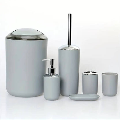 6pcs Bathroom Accessories Set