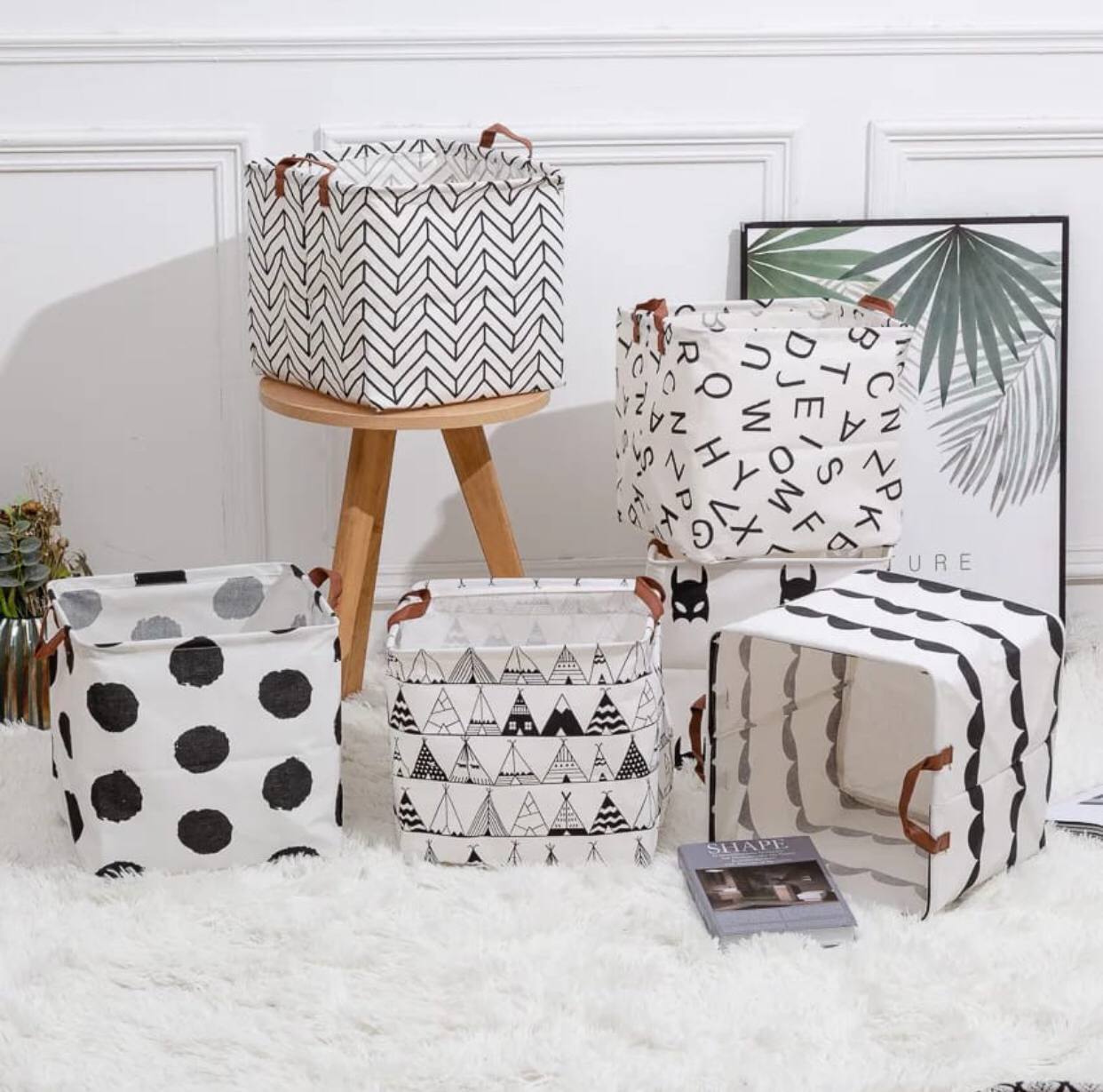 4 Slots Plastic Remote Control Holder