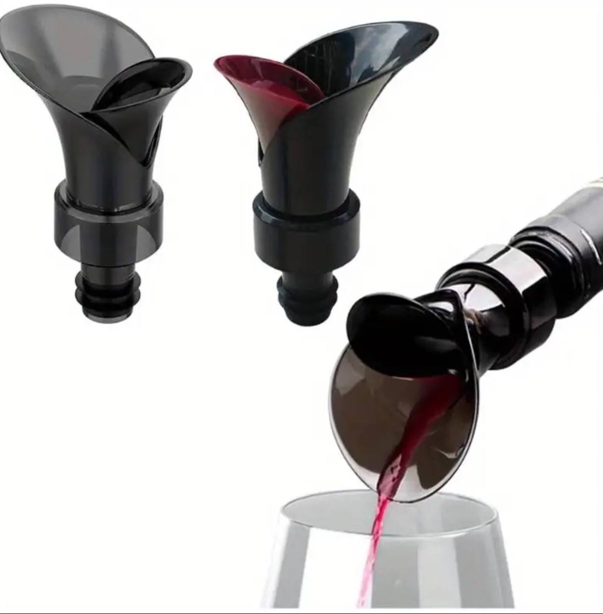 2 in 1 wine pourer cum stopper