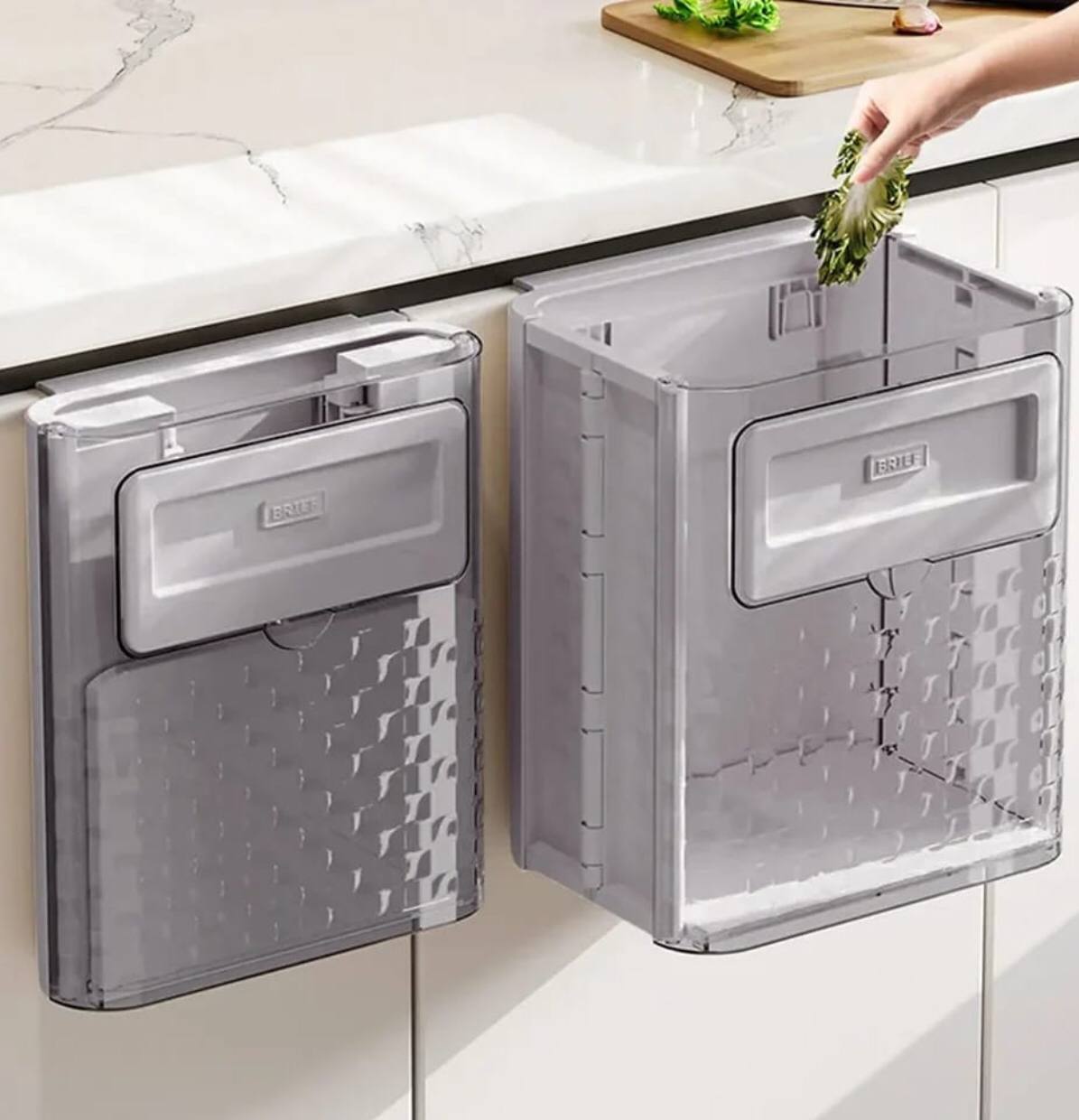 Wall Mounted Kitchen Trash Can