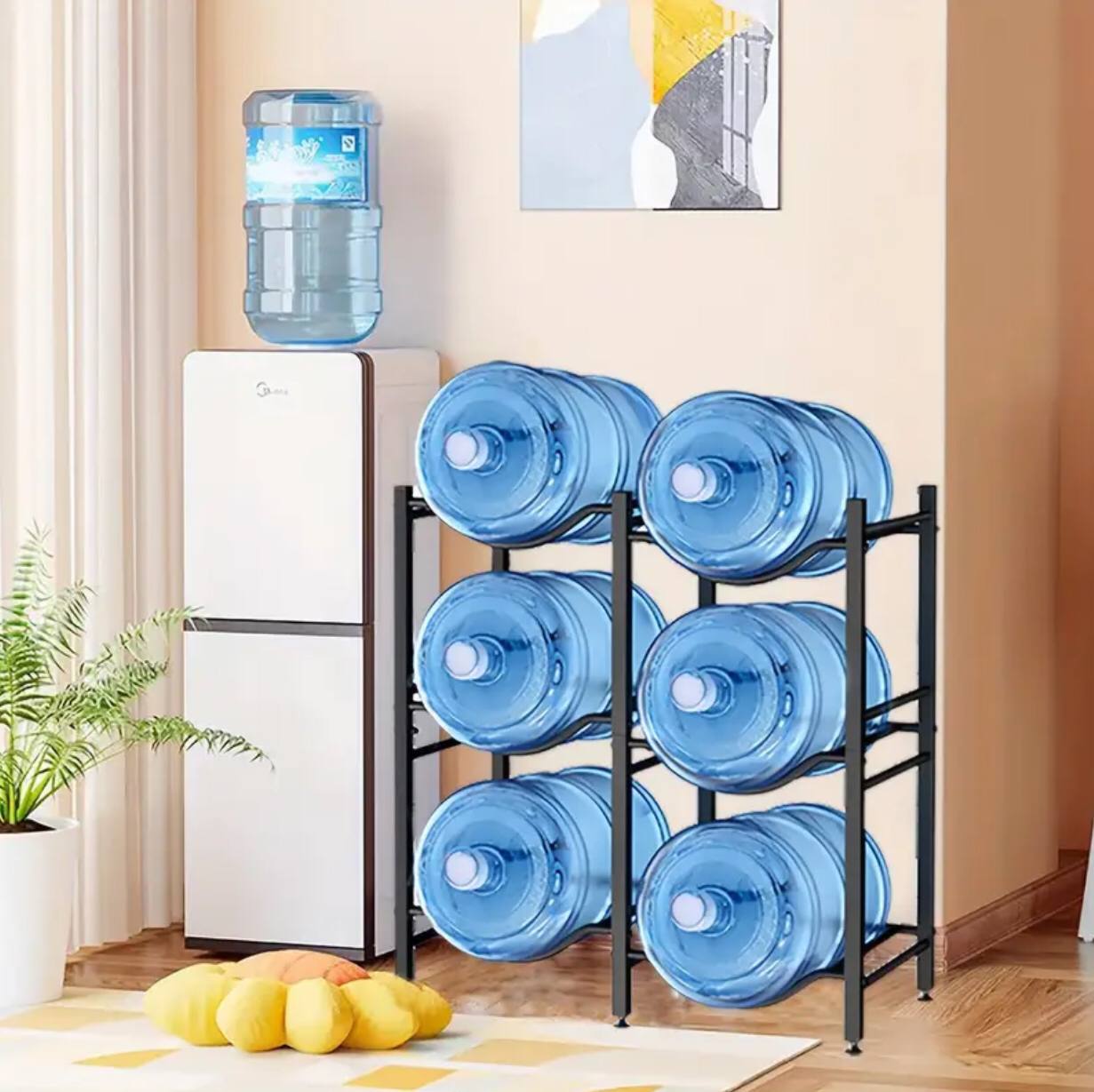 6 Water Bottle holder rack