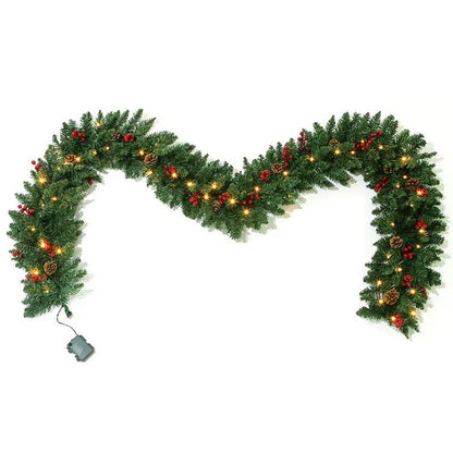 2.5M Green Christmas  Garland
