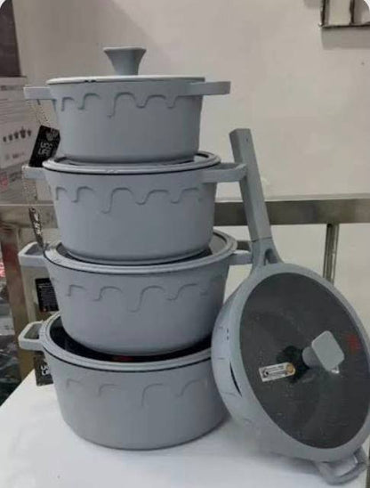 10pcs UCC life granite cookware set heavy and unique