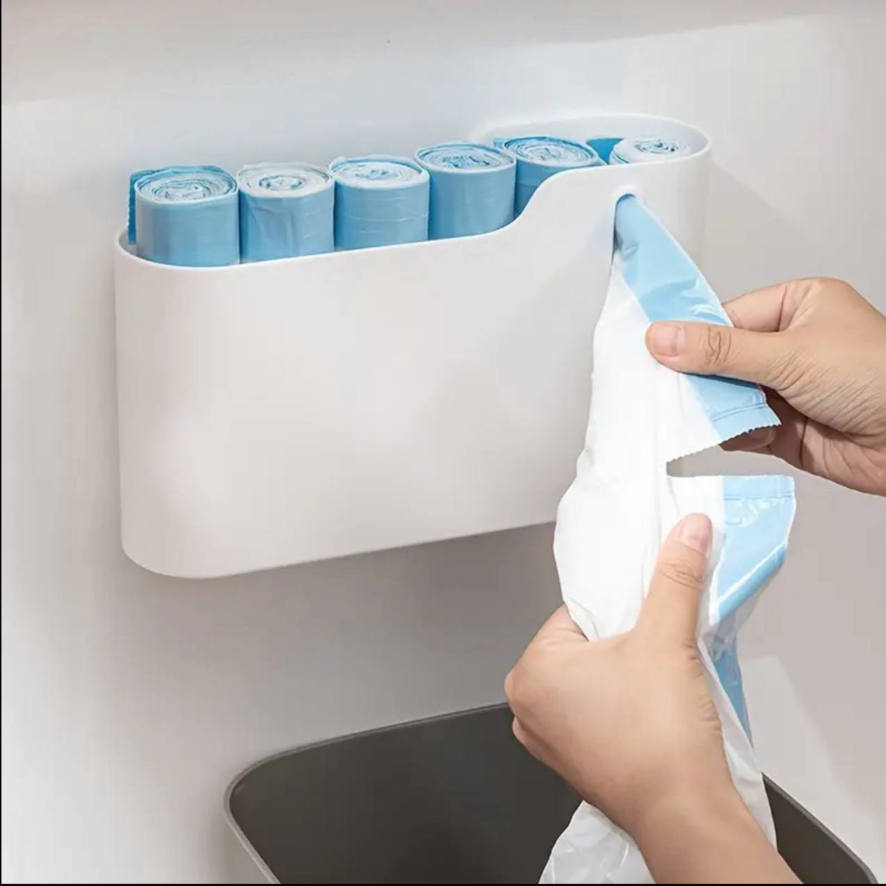 Wall-Mounted Garbage Bag Dispenser